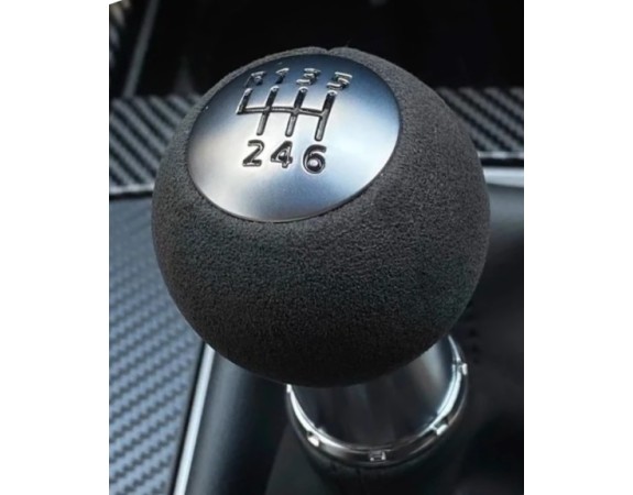 Black alcantara & black numbers