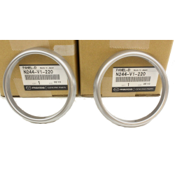 Silver Cup Holder vanity rings (pair)