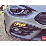 Sequential front LED indicators