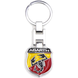 Abarth metal keyring