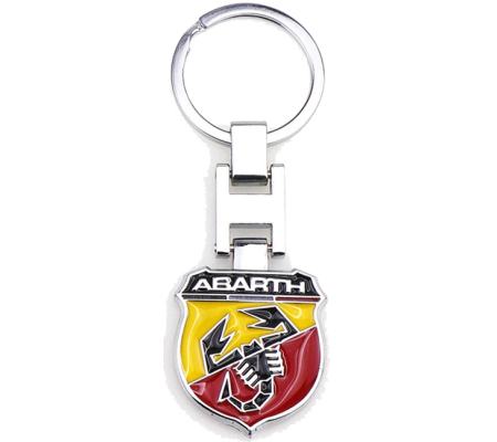 Abarth metal keyring